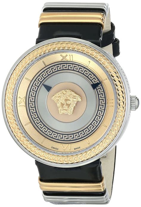 mens leather versace watch band amazon|designer Versace watch bands.